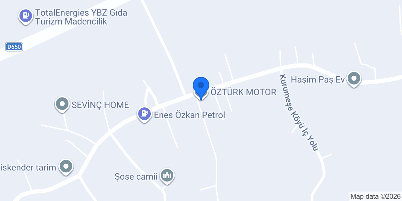 ÖZTÜRK MOTOR konumu