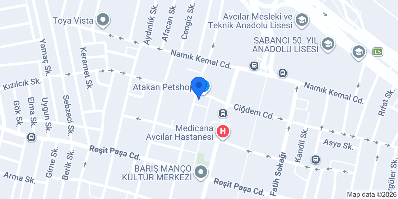 AVCILAR YAYLA KASABI konumu