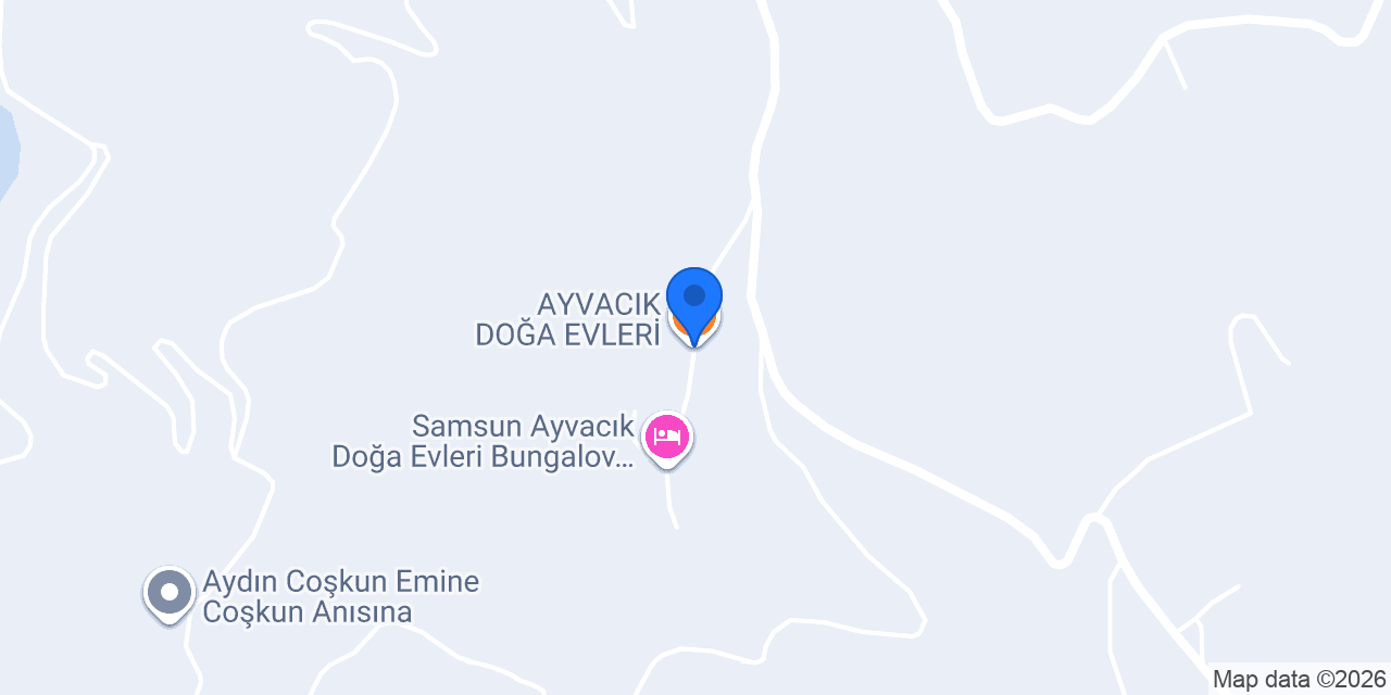 AYVACIK DOĞA EVLERİ konumu