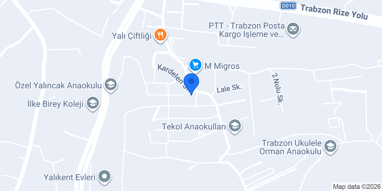 SU YAPI MALZEMELERİ konumu