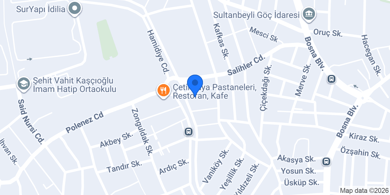 Gece Fastfood konumu