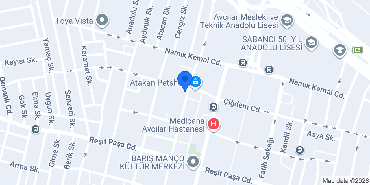 YILDIZHAN İLETŞİM konumu