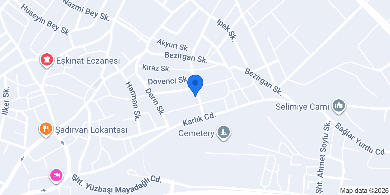 Böke Hırdavat&boya konumu