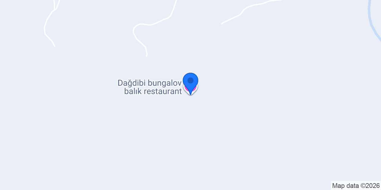 Dağdibi bungalov balık restaurant konumu