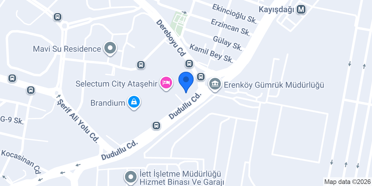Shiva Spa Wellness Ataşehir konumu