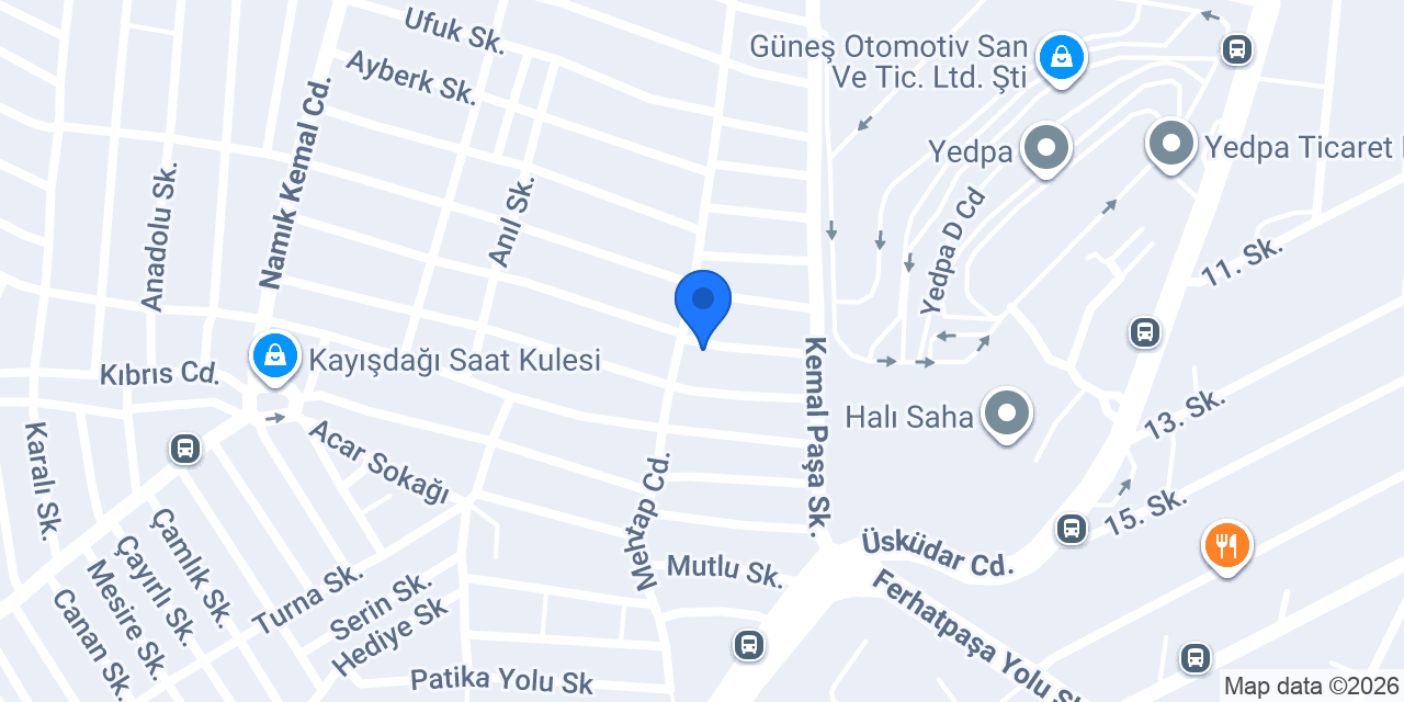 Deman Ofis Mobilyaları konumu