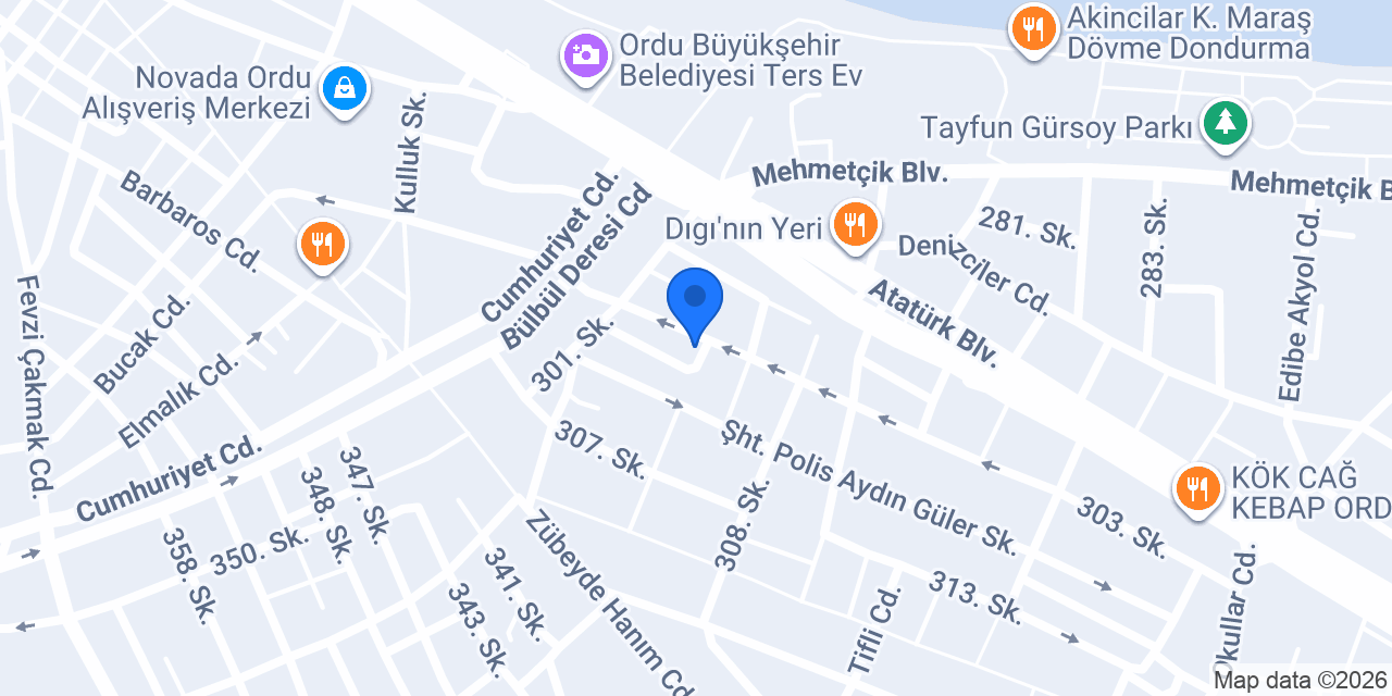 GÜRSOY OTOPARK konumu