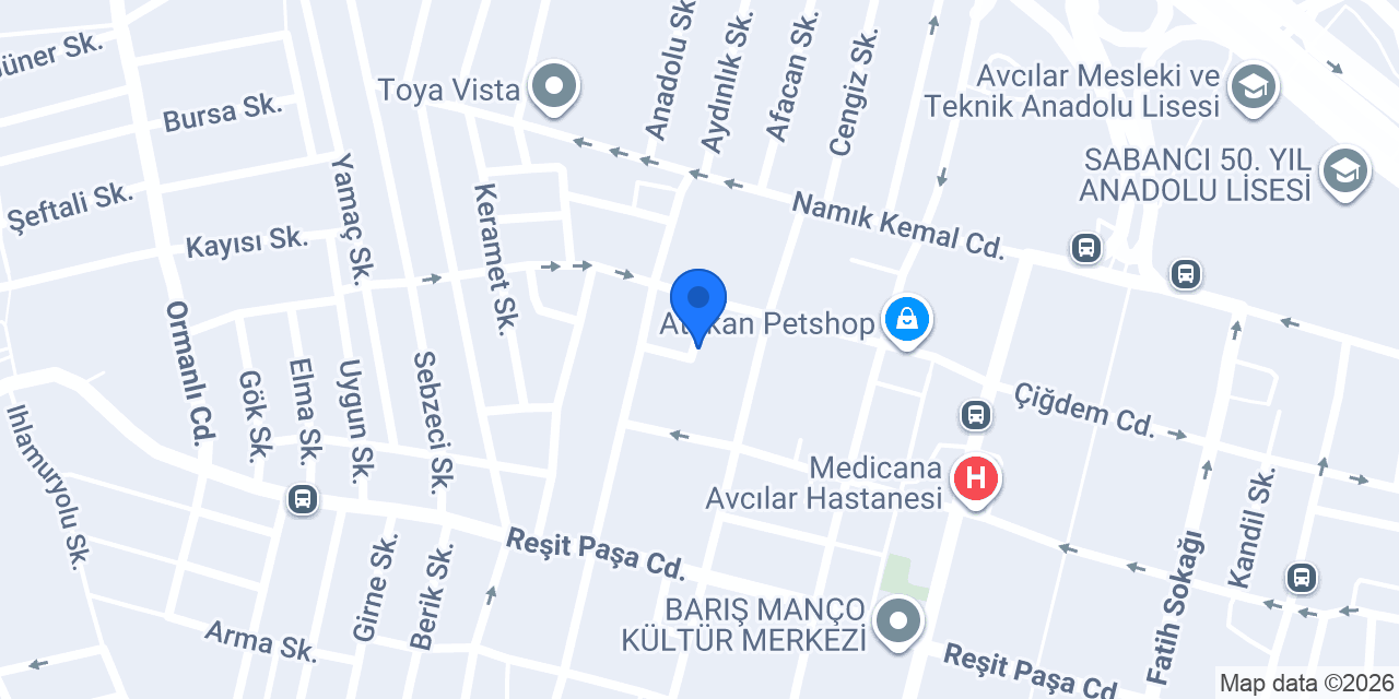 Anahtar ve Çilingir konumu