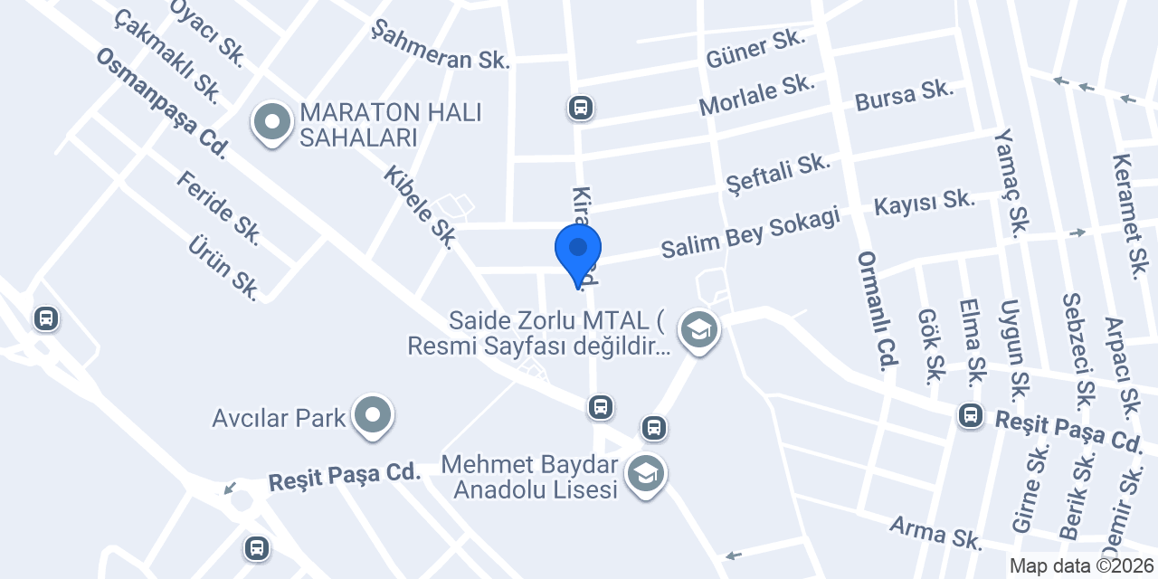 Aras Mobilya konumu