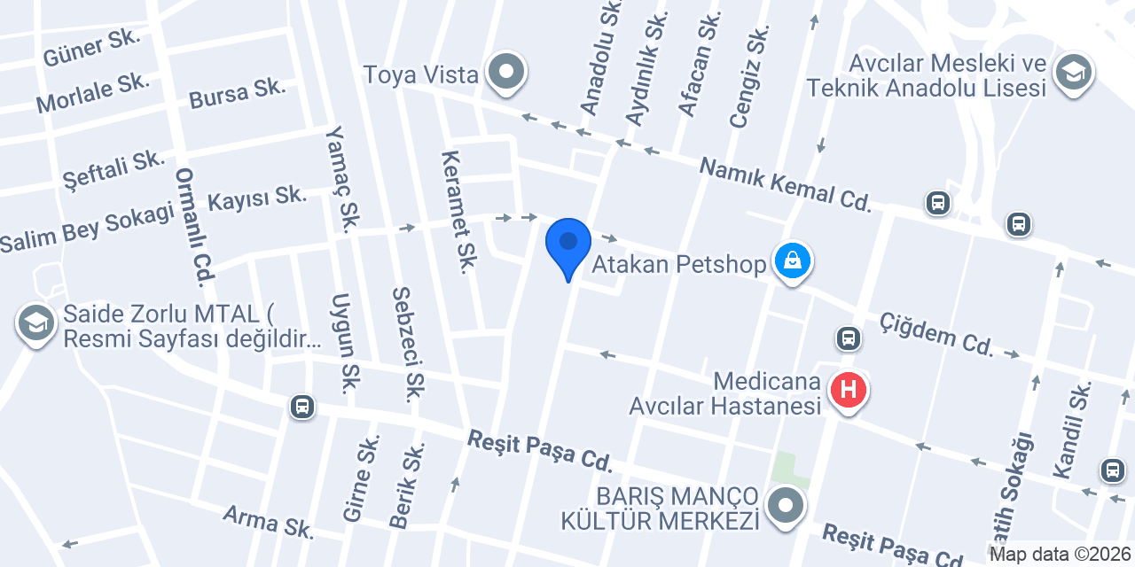 DORUK SU BUZDAĞI konumu