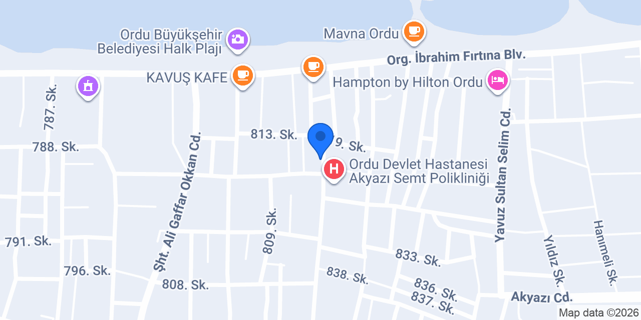 Hekimoğlu Eczanesi konumu