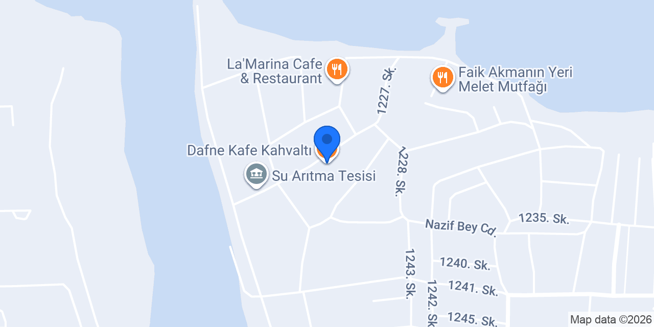 Dafne Kafe Kahvaltı konumu