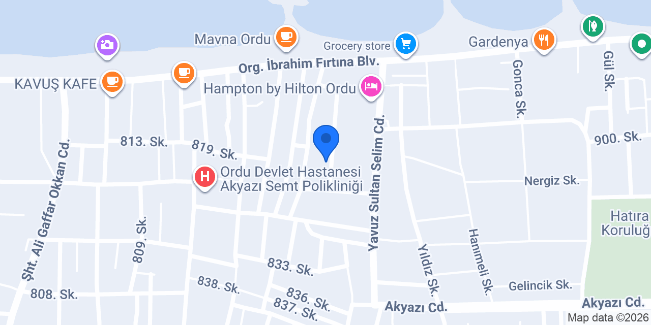 Orkun Derinçay Kreş konumu