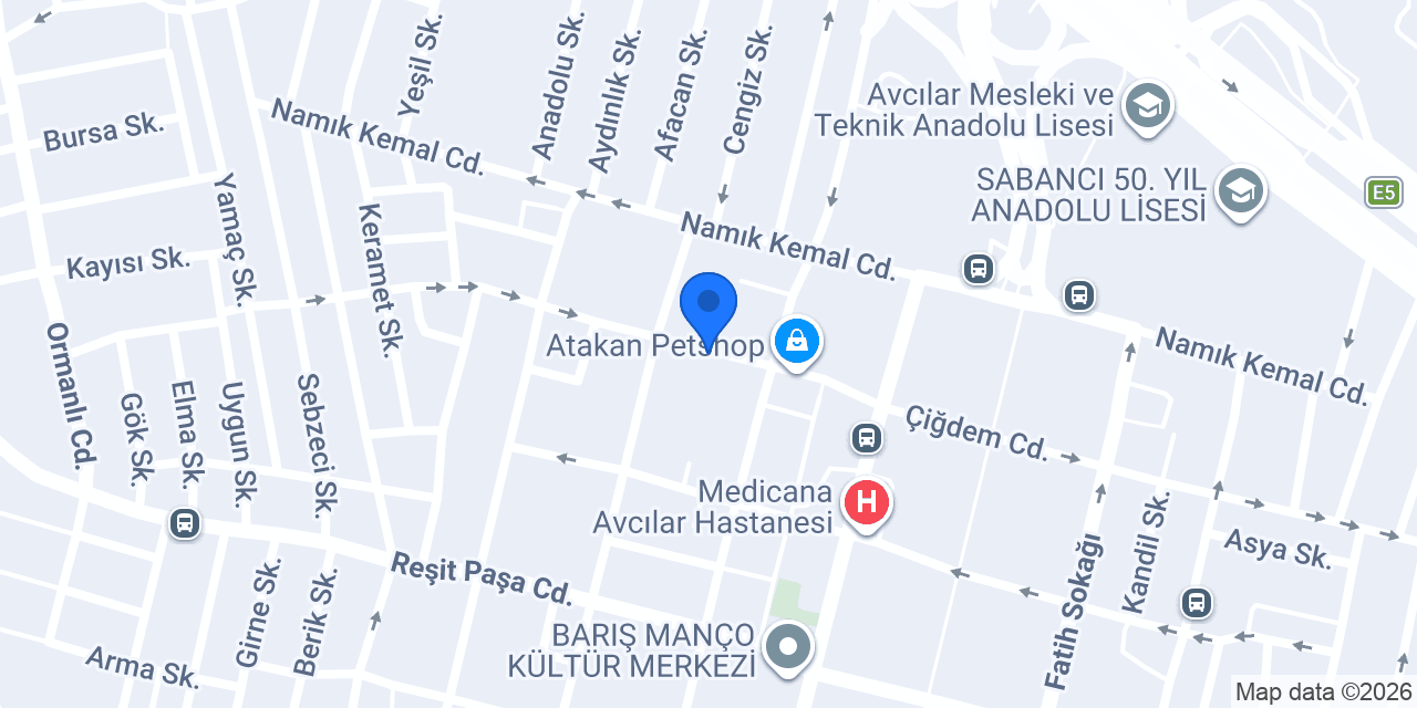 Olala Mobilya konumu