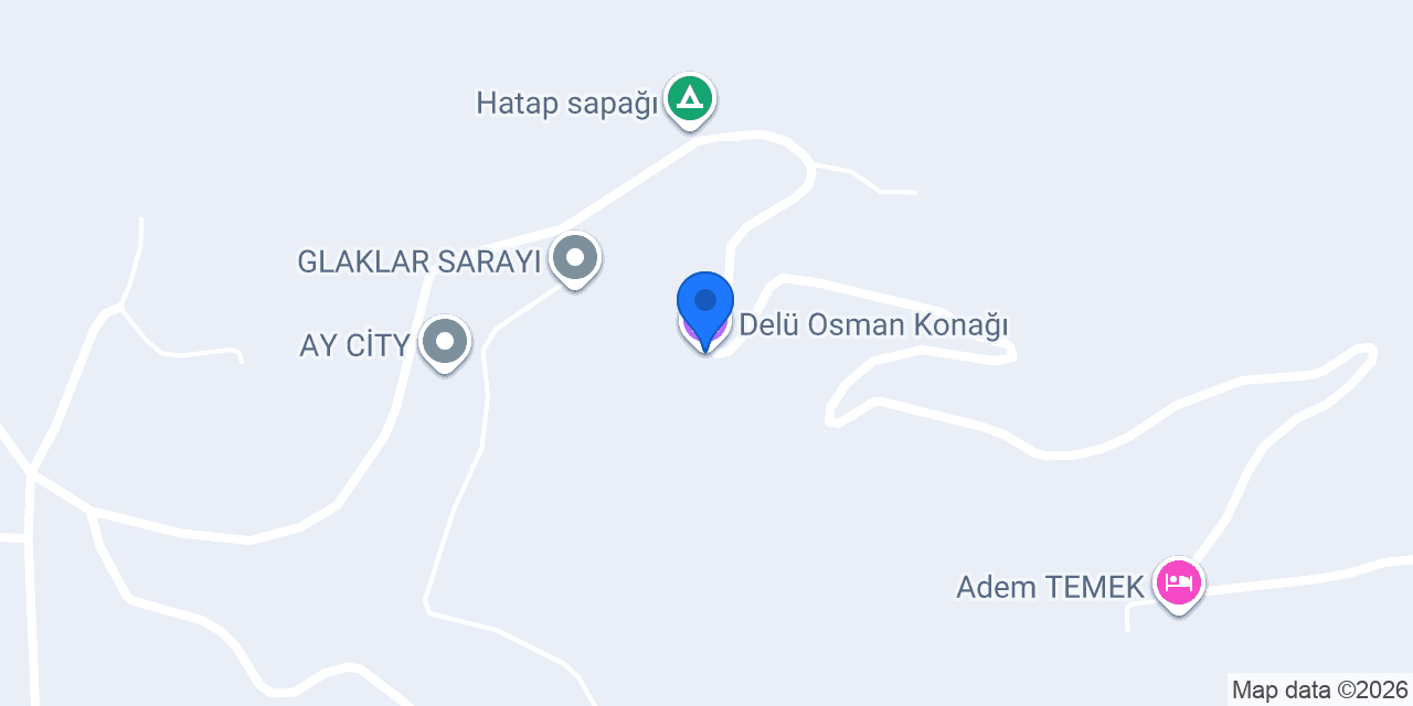 Delü Osman Konağı konumu