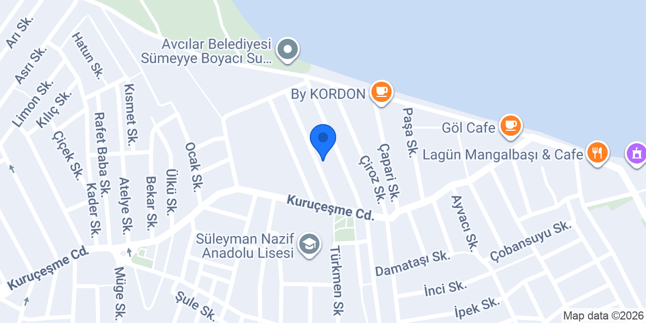Güney İnşaat konumu