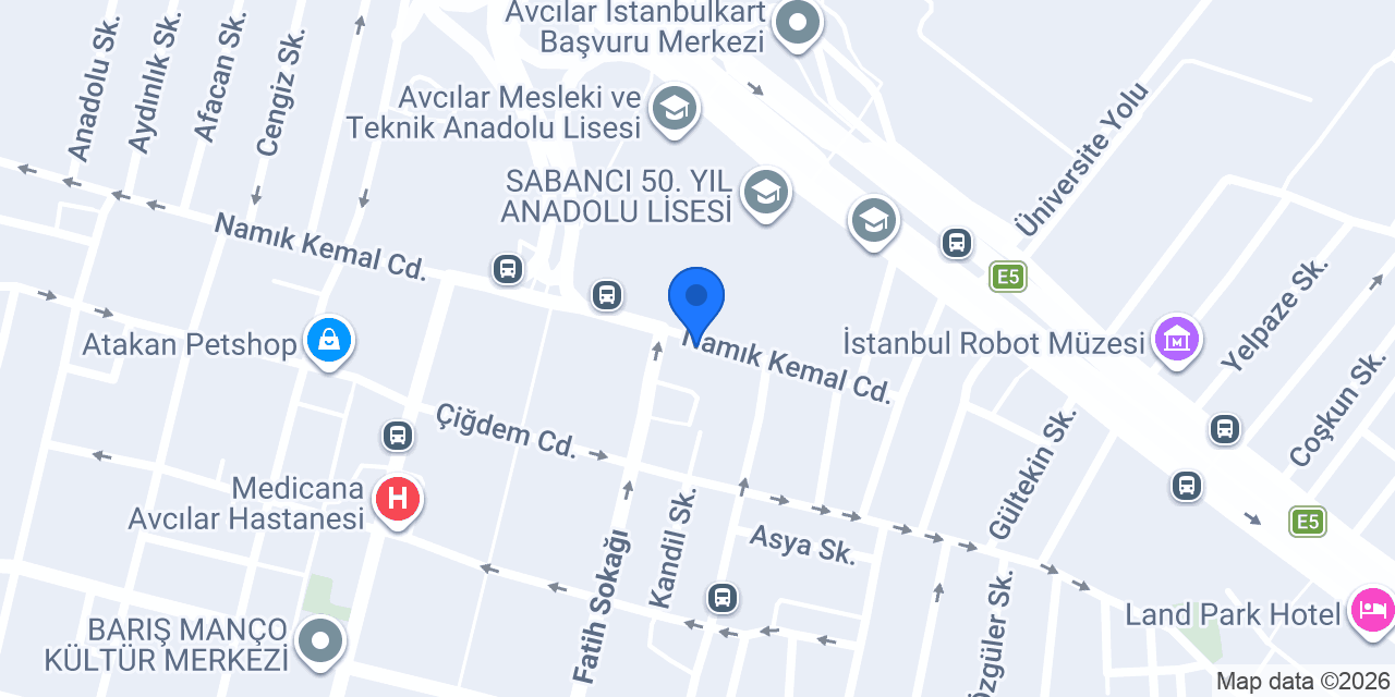 Cafe Öz Restaurant konumu