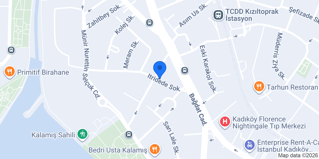 Nokta Kalamış konumu