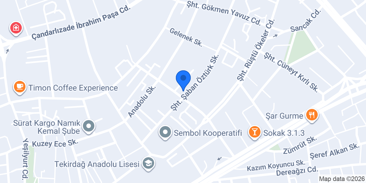 Oses Çiğ Köfte konumu
