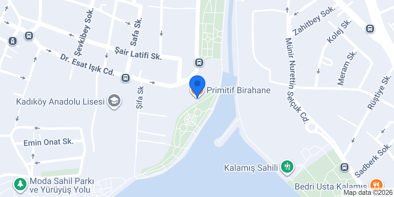 Primitif Birahane konumu