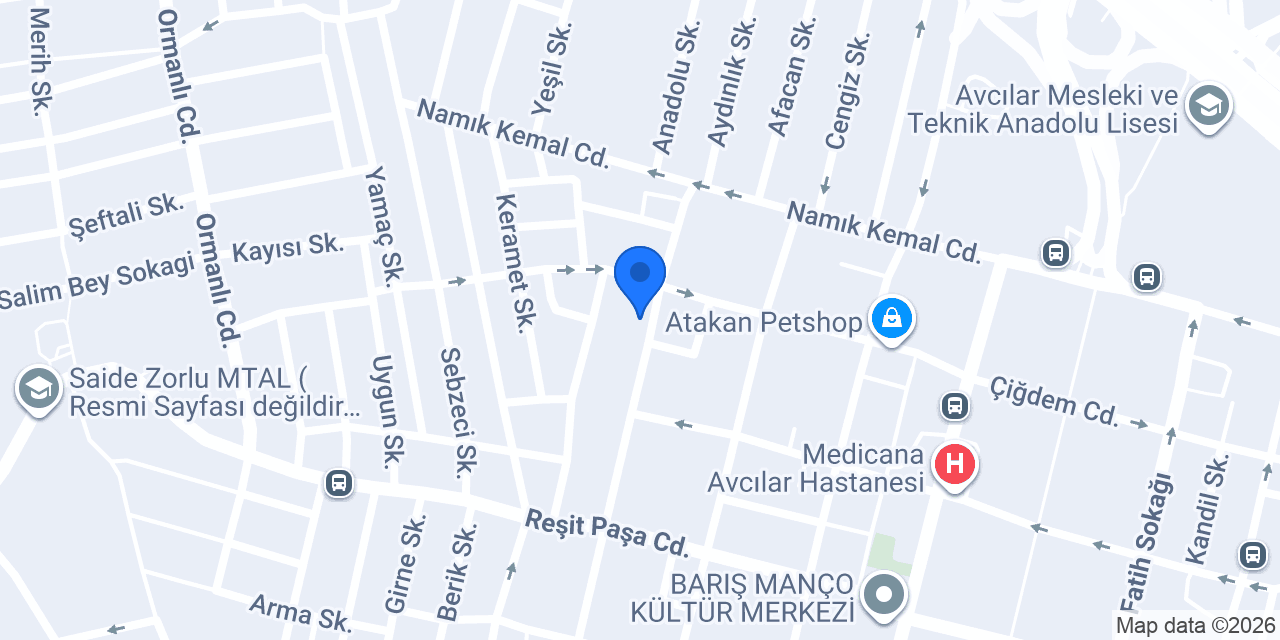 Dekosam Yapı konumu