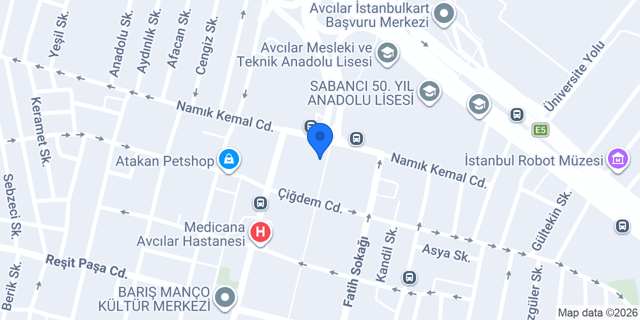 Akdeniz Ecza konumu
