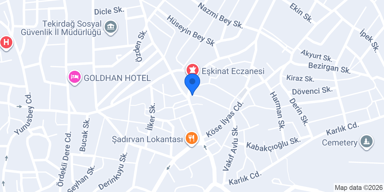Çiftlikönü Eczanesi konumu