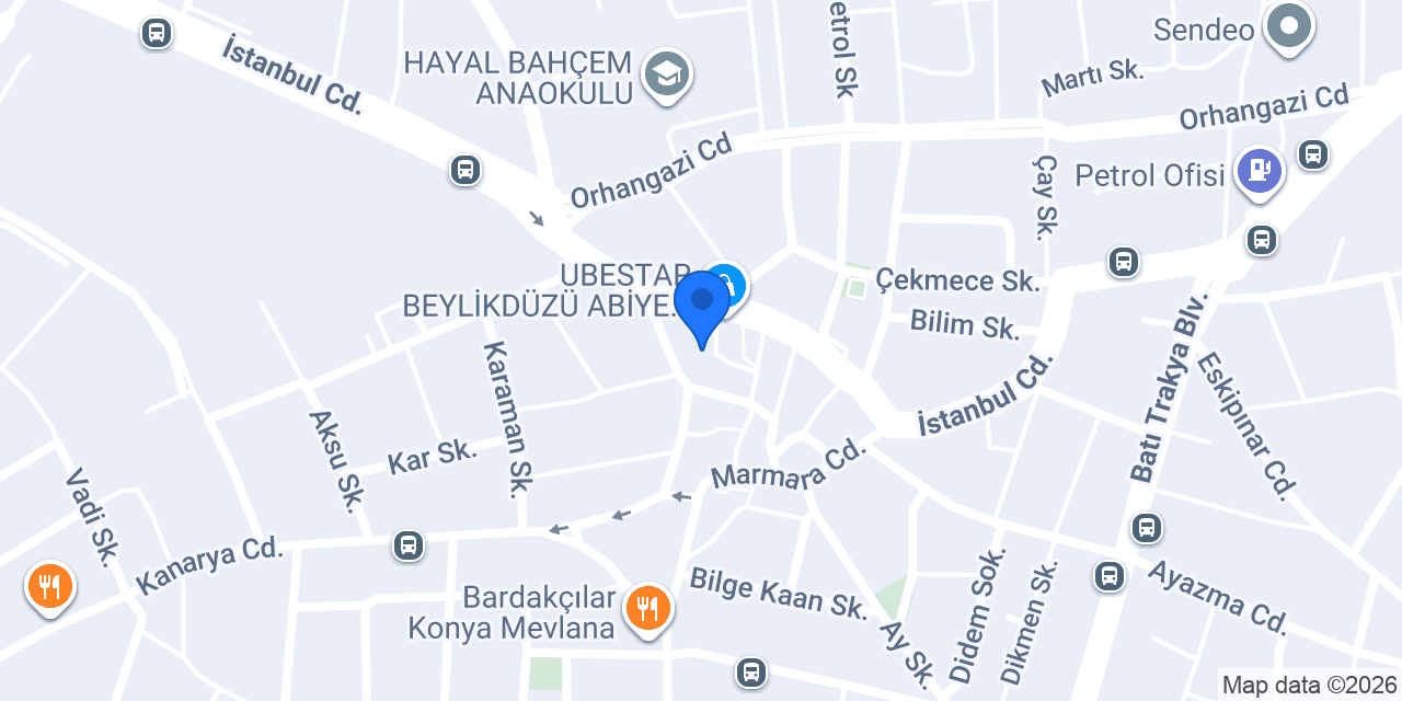 Akzen yayın dağıtım konumu