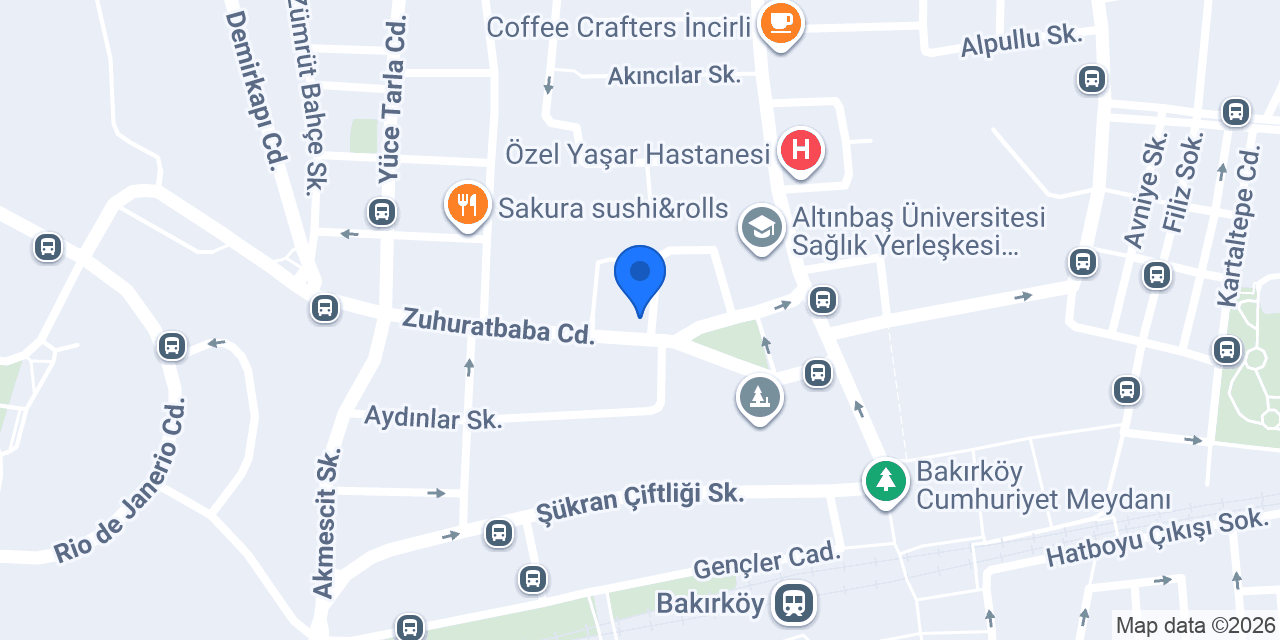 Bakırköylüler Derneği konumu