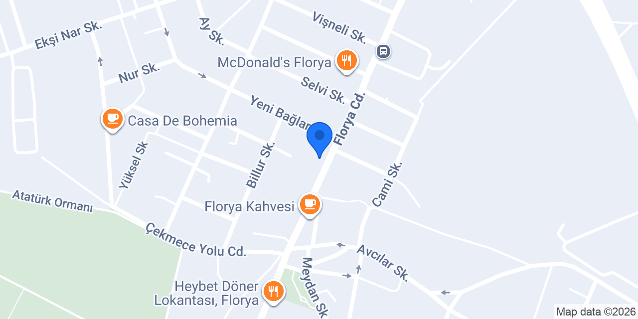 Plus Florya BayMari Suites İstanbul konumu