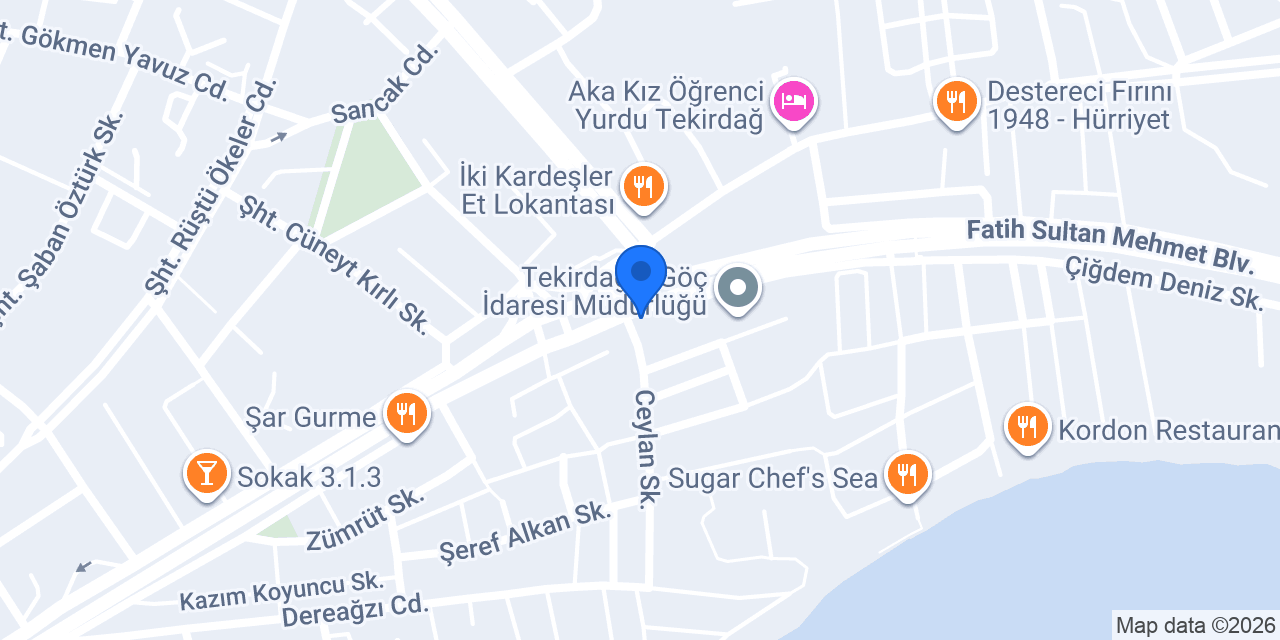 Aytekin Balık Restaurant konumu