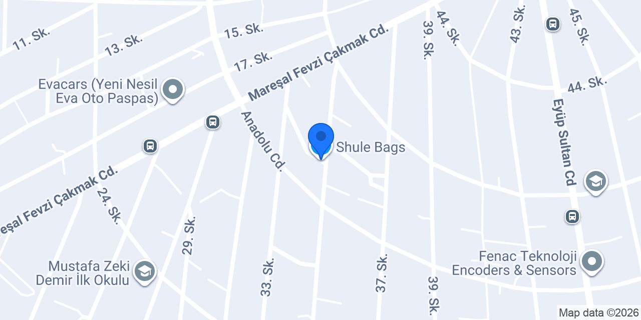 Shule Bags konumu