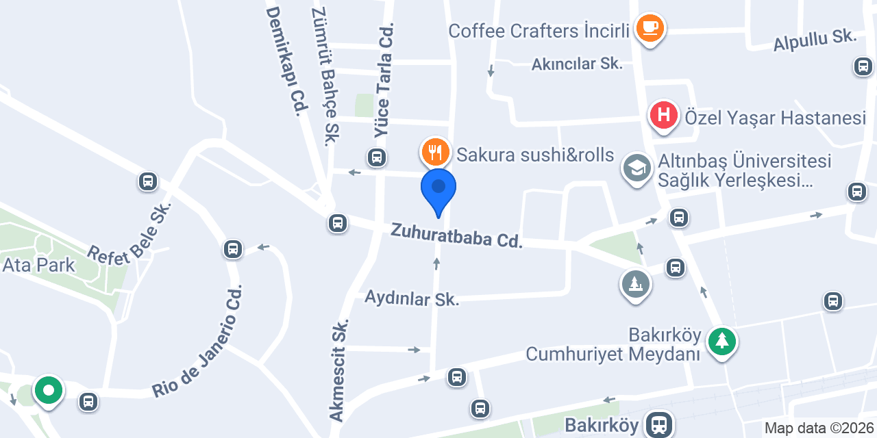 Bakırköy Tesisatçı & İstanbul konumu
