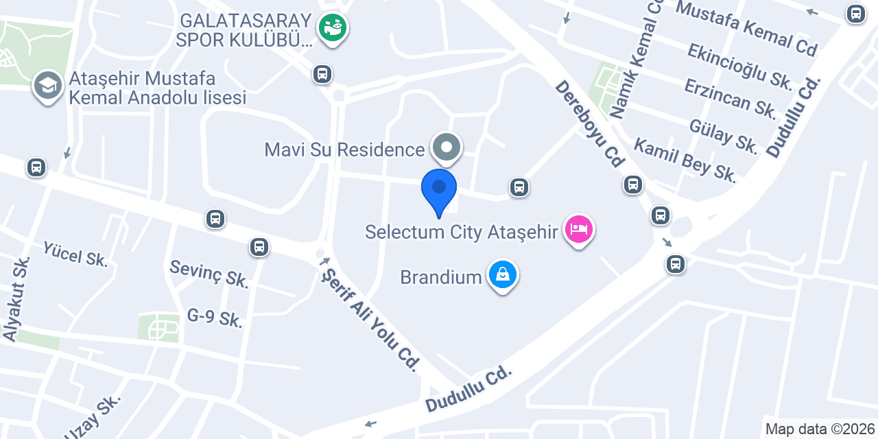 Mahmut Doğru Muayenehanesi konumu