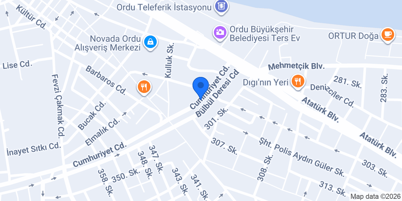 23 Dövme Stüdyosu konumu