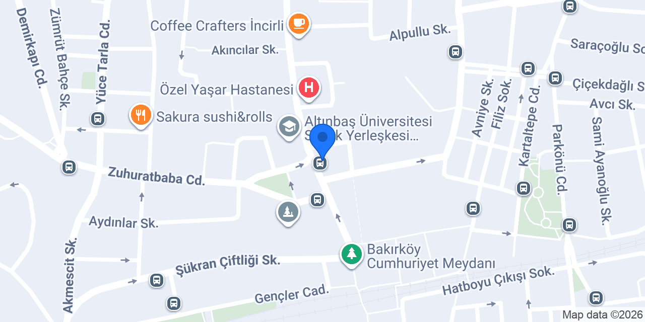 Berber İstanbul erkek kuaförü konumu