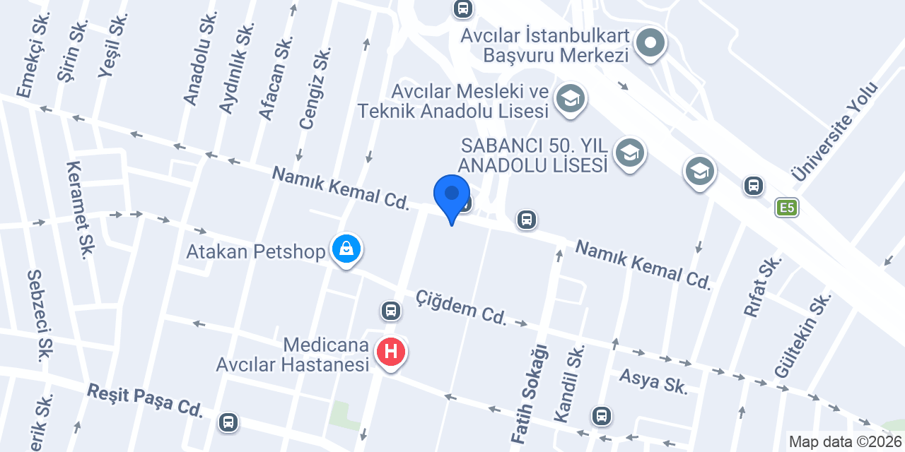 Dali Optik konumu