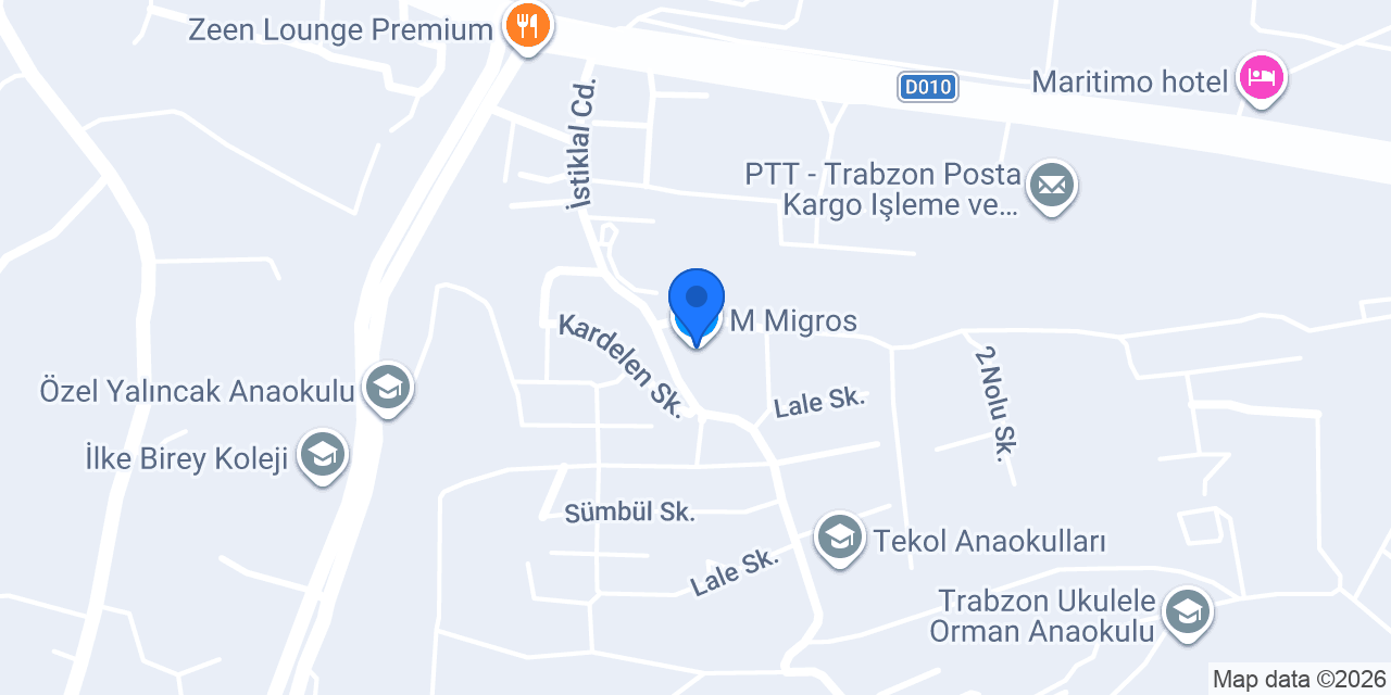 M Migros konumu