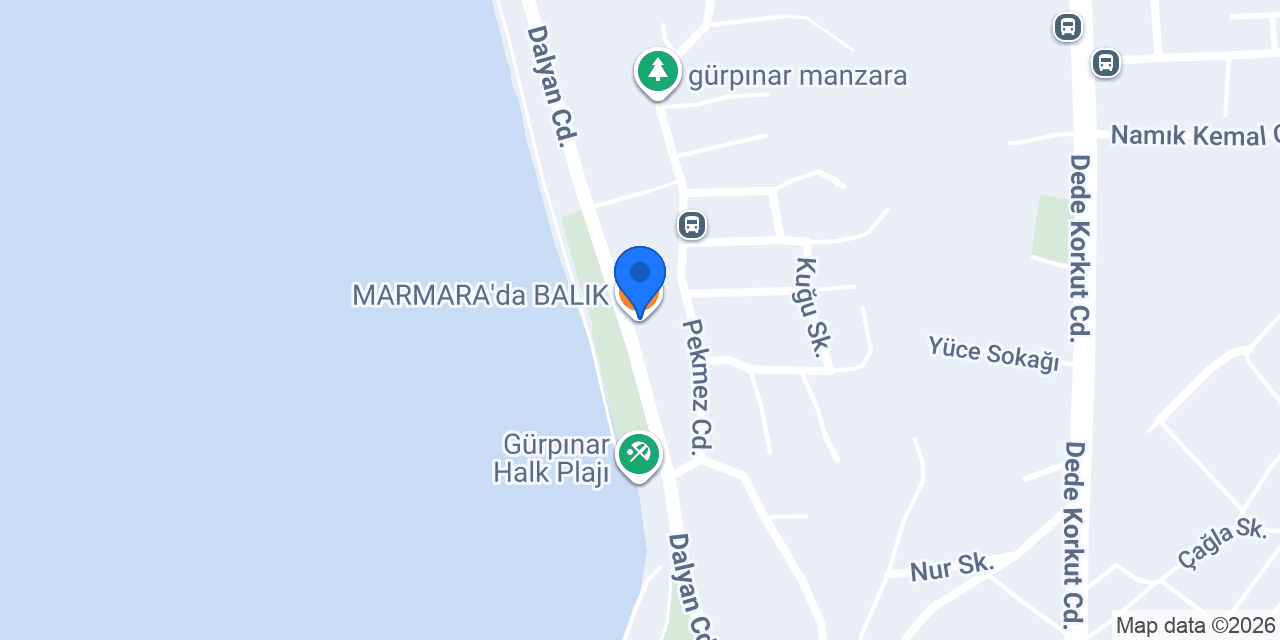 MARMARA'da BALIK konumu