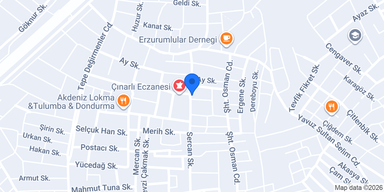 Ece Eczanesi konumu