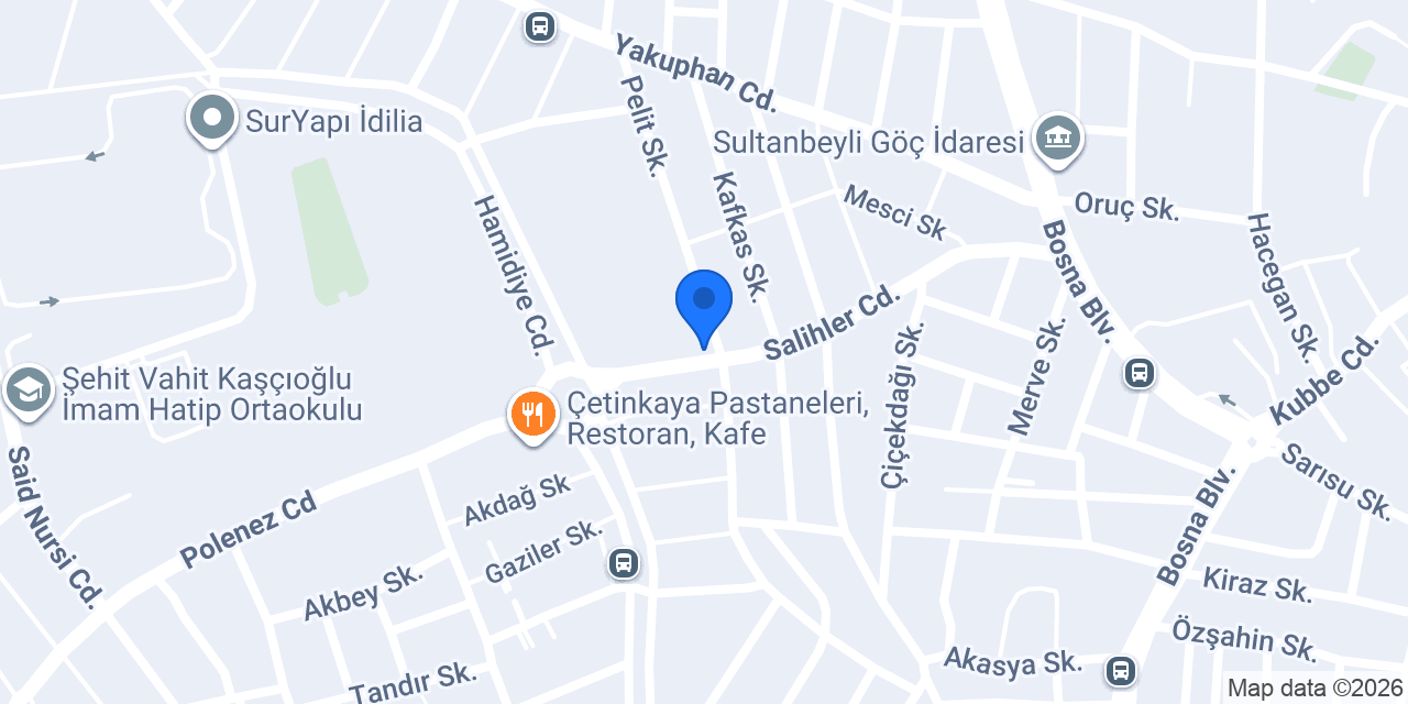 Melodi Ev Yemekleri konumu