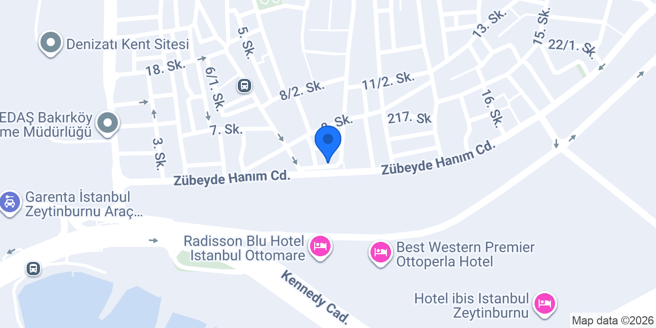 Evde Sağlık Zeytinburnu konumu