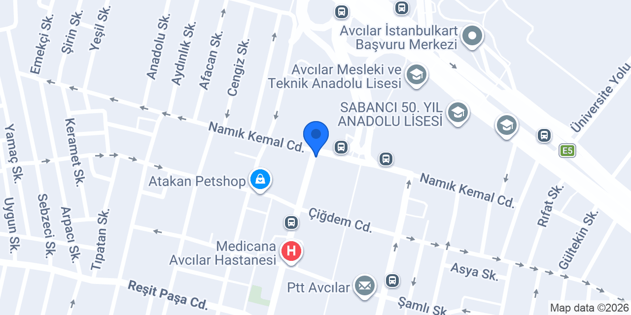 Çim çiçek Bicicekal konumu