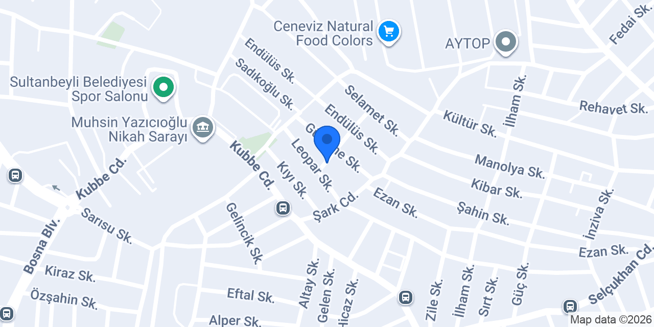 KATAL KAUÇUK konumu