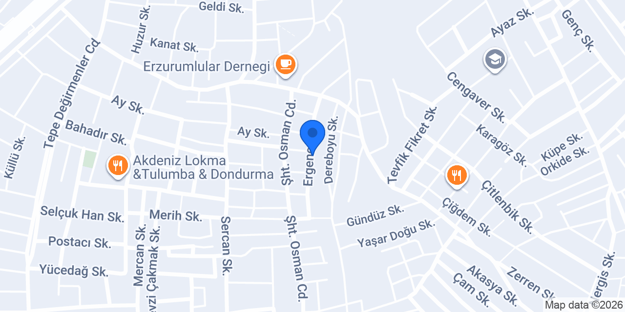 Lezzet Ekmek Fırını konumu