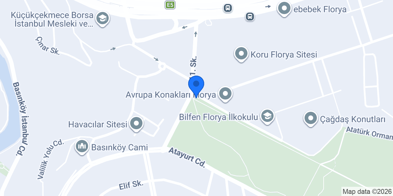 Basinkoy Taksi Duragi konumu