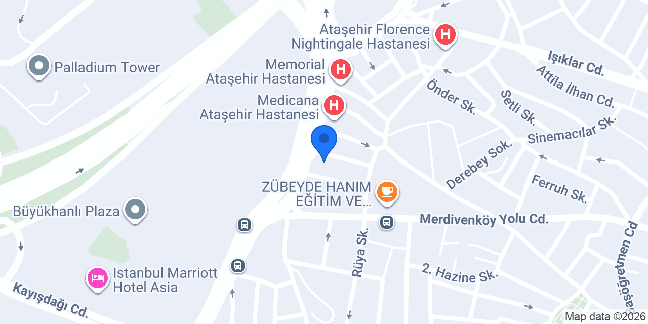 Echomar Göztepe Görüntüleme Merkezi konumu