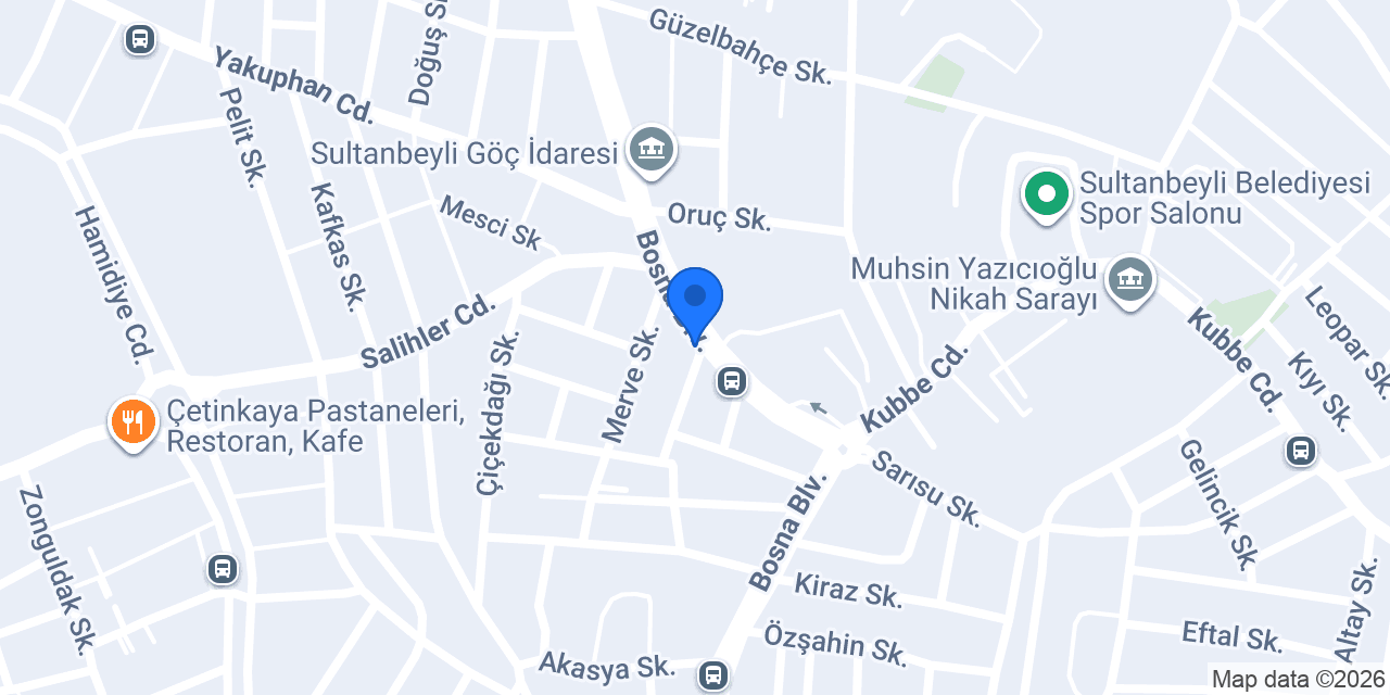 Dervişoğlu Yapı ( sultanbeyli nalbur - yapı malzemeleri ) konumu