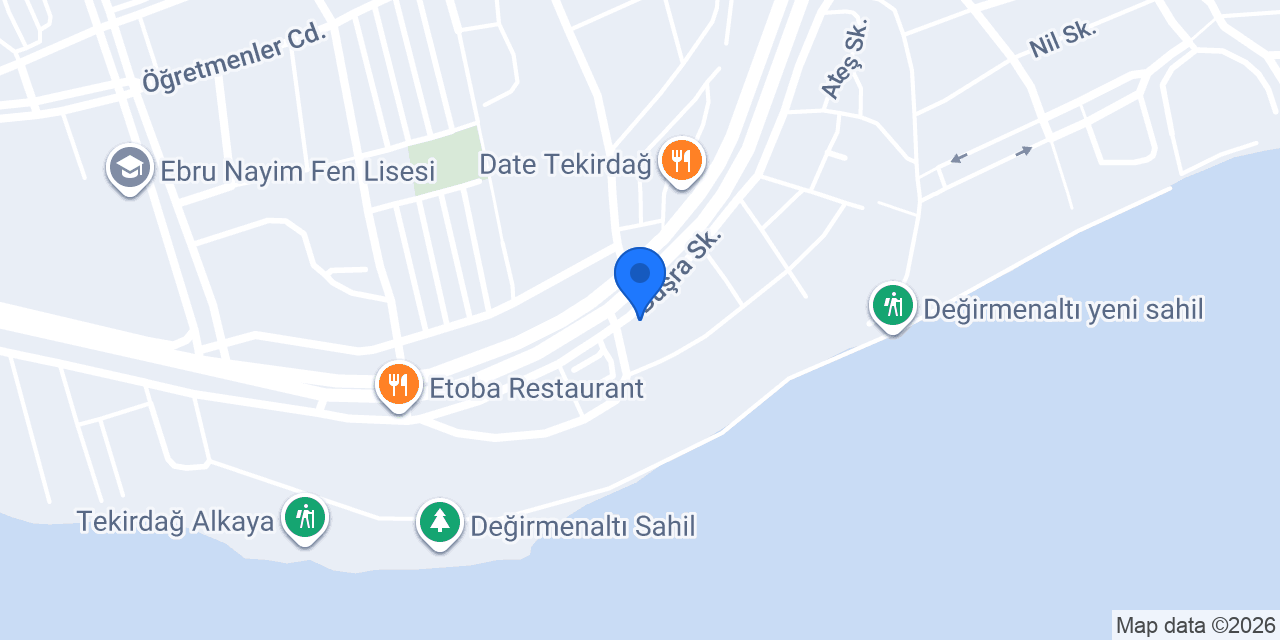 Özel Tekirdağ Yaşam Hastanesi konumu
