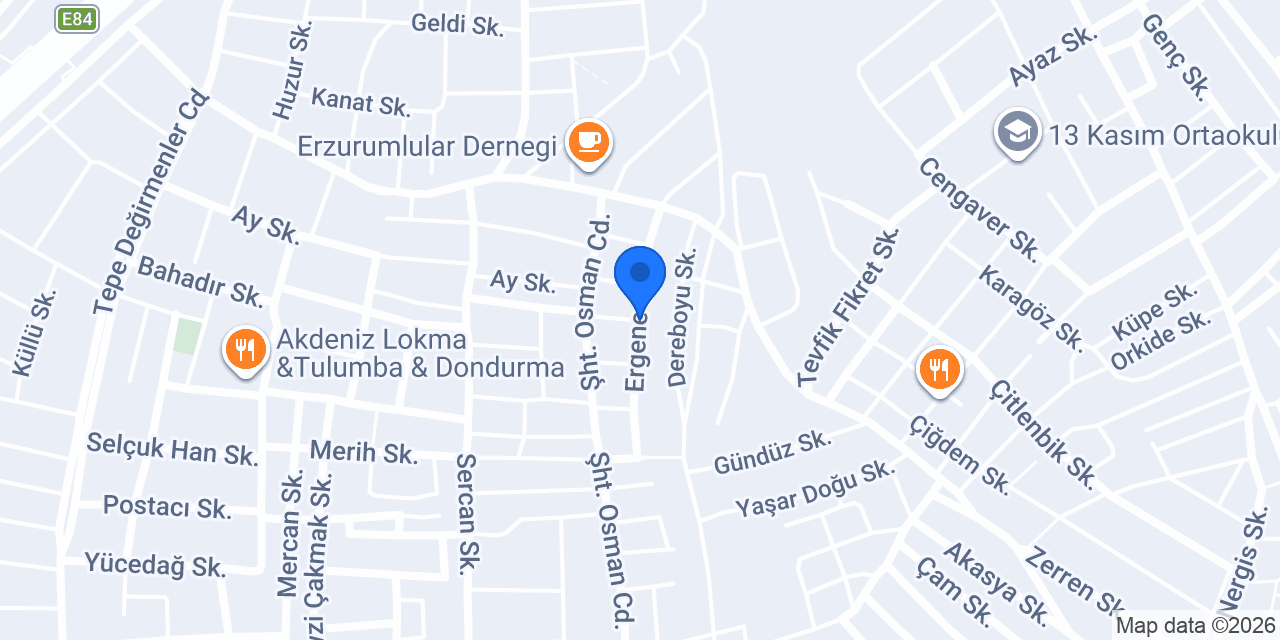 EMAY KİLİT konumu